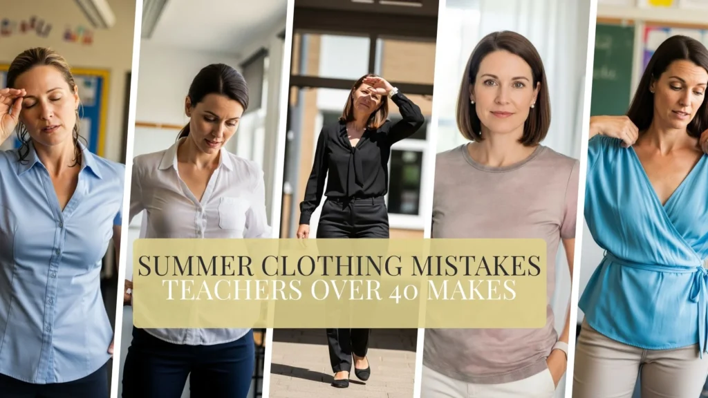 18 Summer Clothing Mistakes Teachers Over 40 Should Avoid