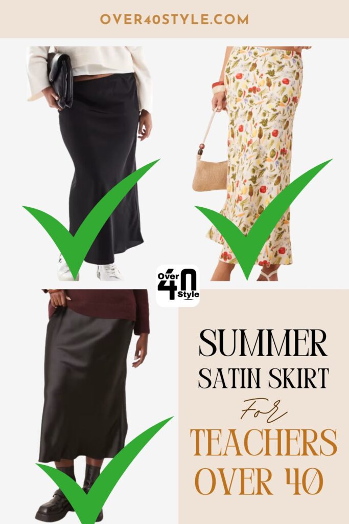 Teacher Outfits Over 40 That Actually Work for Summer Is your satin skirt really classroom-ready for summer teaching over 40, or is it silently sabotaging your comfort and confidence?