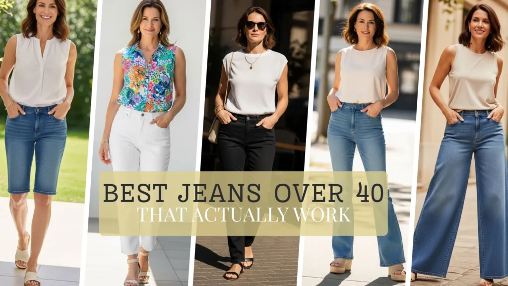 15 Best Jeans for Women Over 40 That Truly Work