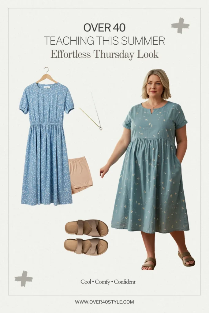 7 Summer Outfits That Work for Plus-Size Teachers Over 40 7 Summer Outfits That Work for Plus-Size Teachers Over 40 - Over40Style