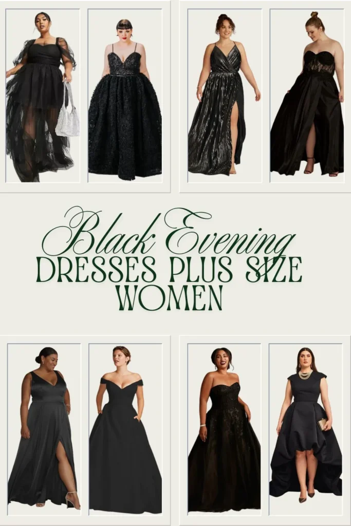 10 Black Evening Dresses Plus Size Women Will Absolutely Love