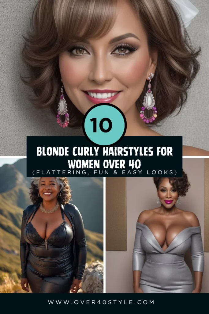 Best Blonde Curly Hairstyles for Women Over 40: Flattering, Fun & Easy Looks