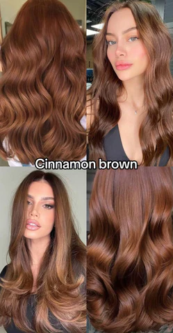 The Best Chocolate Brown Hair Color for Women Over 40: Find Your Most Flattering Match Chocolate Brown Hair Color:Cinnamon Chocolate Brown