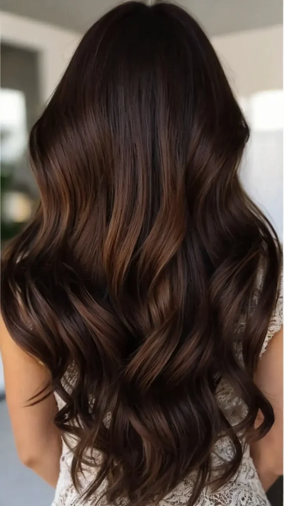 15 Best Chocolate Brown Hair Ideas for Women Over 40 Cocoa Locks