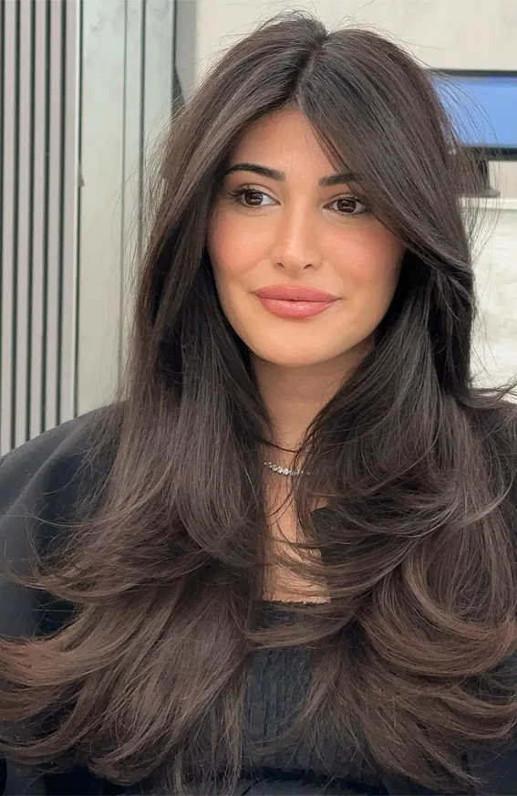 The Best Chocolate Brown Hair Color for Women Over 40: Find Your Most Flattering Match Chocolate Brown Hair Color:Deep Cocoa Elegance