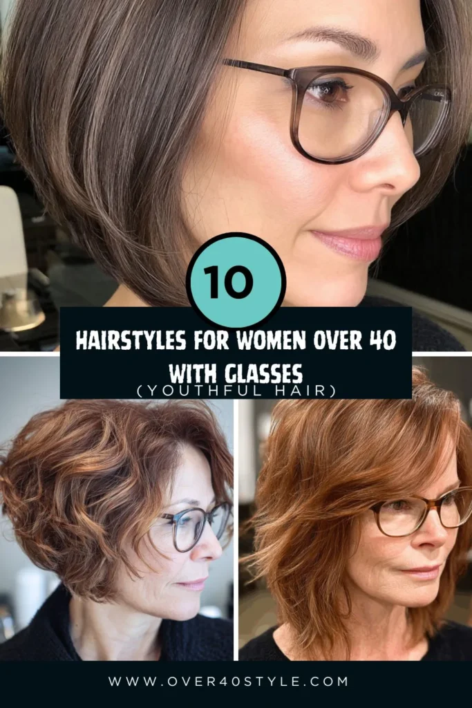Best Hairstyles for Women Over 40 With Glasses That Are Anything but Boring Hairstyles for Women Over 40 With Glasses That Are Anything but Boring