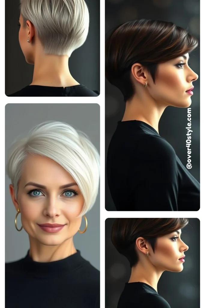 Sleek Tapered Pixie Bob