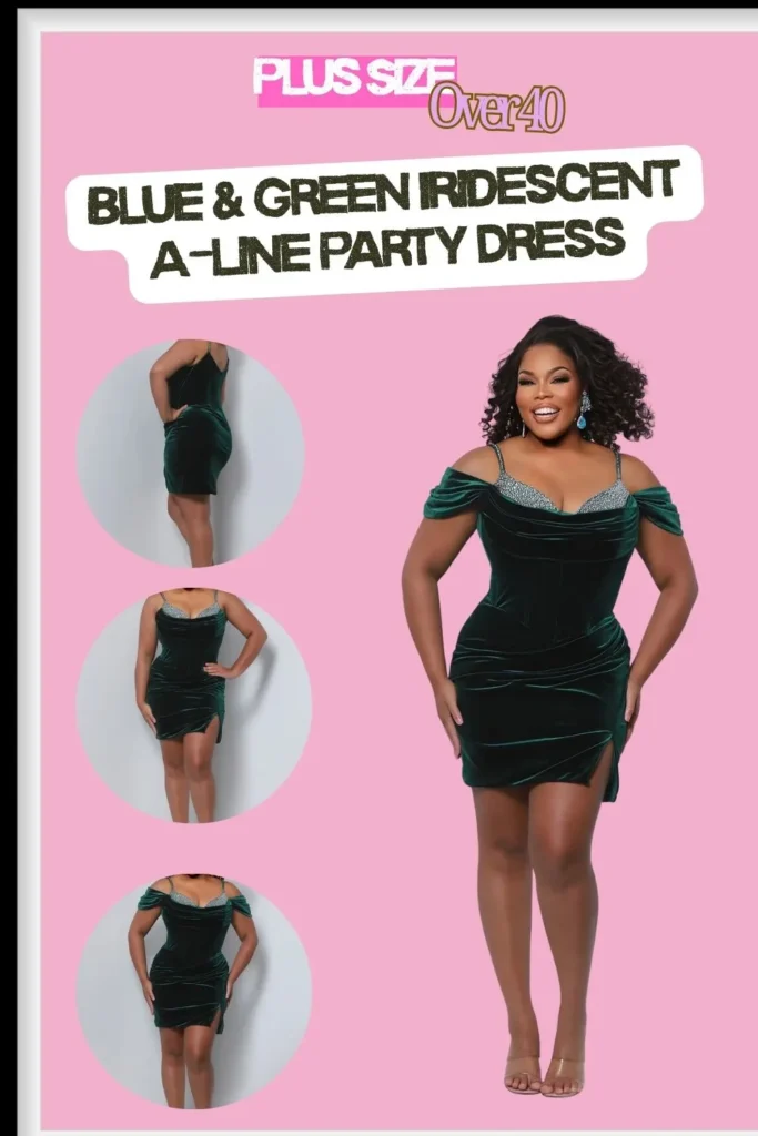 Velvet Vogue Royal Blue Party Dress