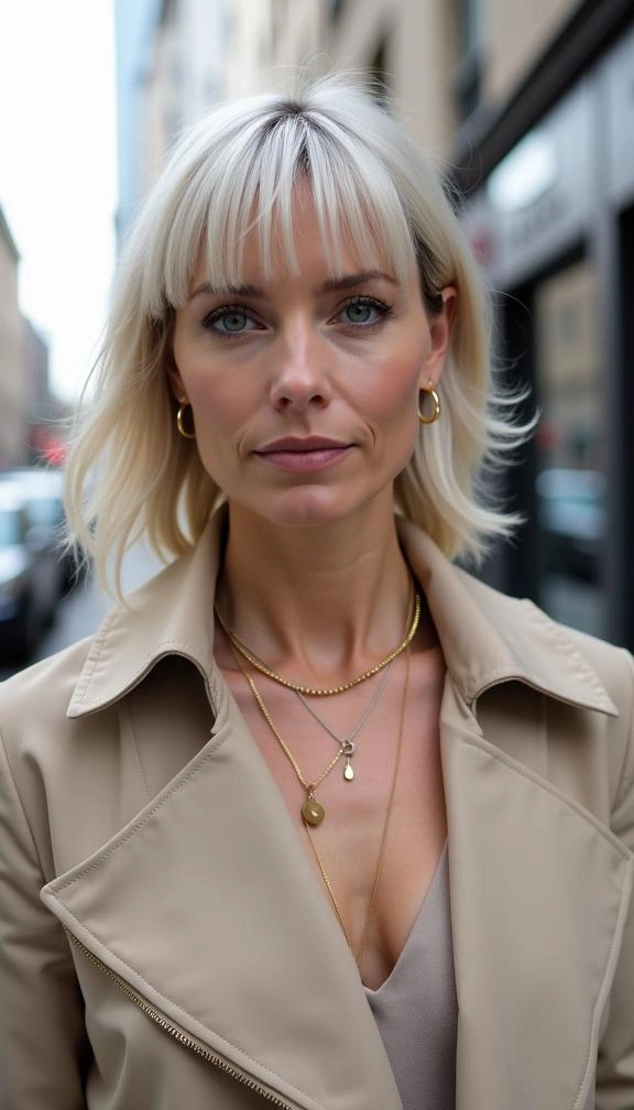 Blunt Cut with Wispy Bangs 2025