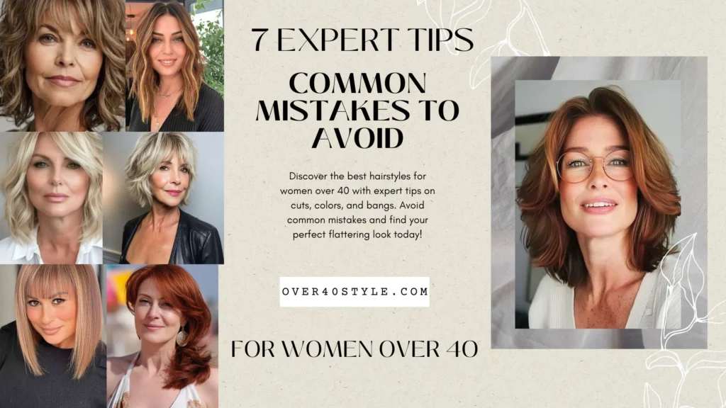 Best Hairstyles for Women Over 40: 7 Expert Tips & Common Mistakes to Avoid