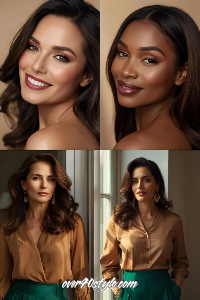 Deep Cocoa Hair Color: Why It’s the Perfect Shade for Timeless Elegance Complementary Makeup and Fashion Choices