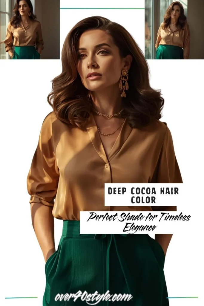 Deep Cocoa Hair Color: Why It’s the Perfect Shade for Timeless Elegance Deep Cocoa Hair Color Why It’s the Perfect Shade for Timeless Elegance