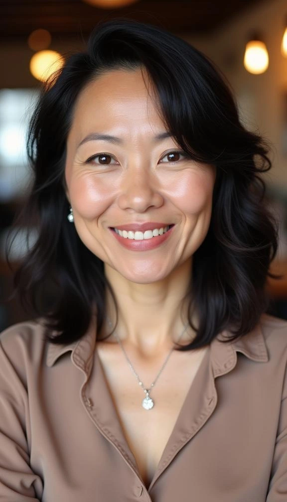 Feathered Layers for Medium Hair 2025