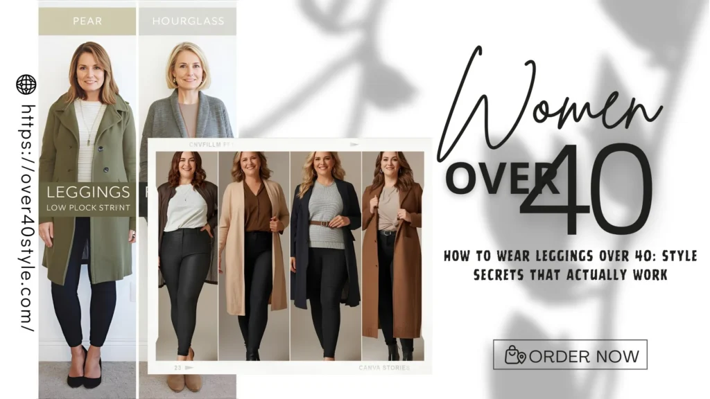 How to Wear Leggings Over 40: Style Secrets That Actually Work How to Wear Leggings Over 40: Style Secrets That Actually Work