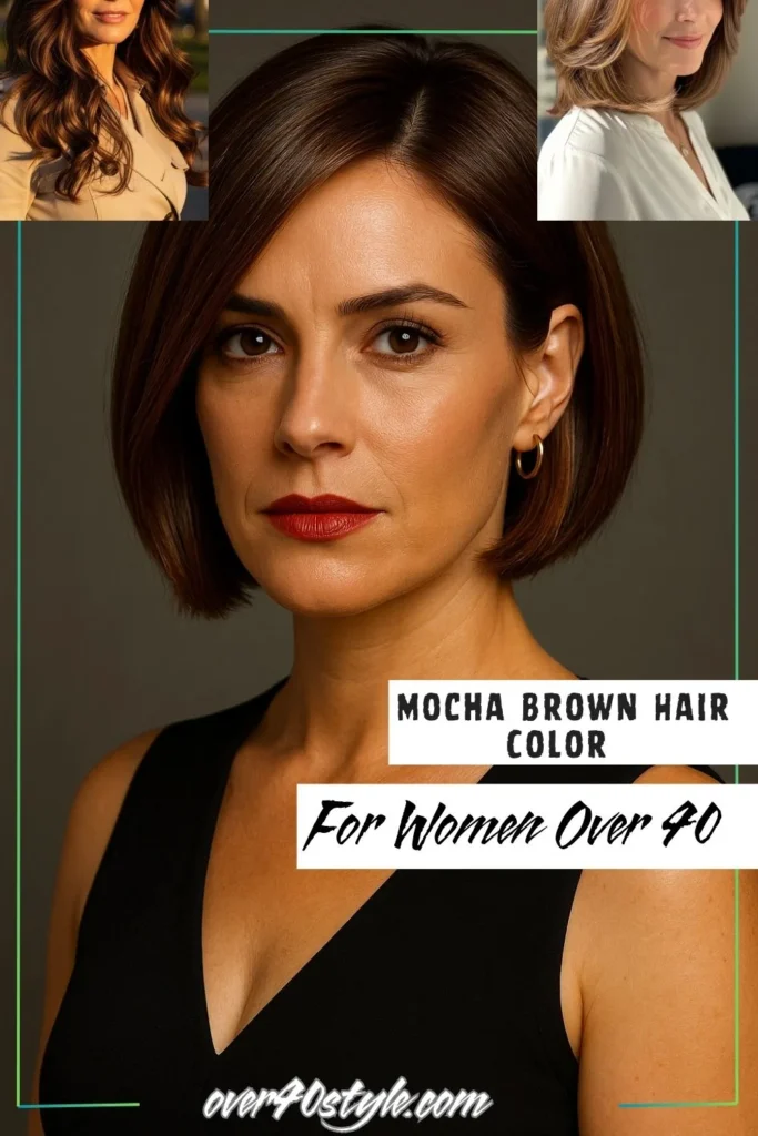 Mocha Brown Hair Color for Women Over 40: The Perfect Warm Brunette Shade in 2025 Mocha Brown Hair Color for Women Over 40: The Perfect Warm Brunette Shade in 2025