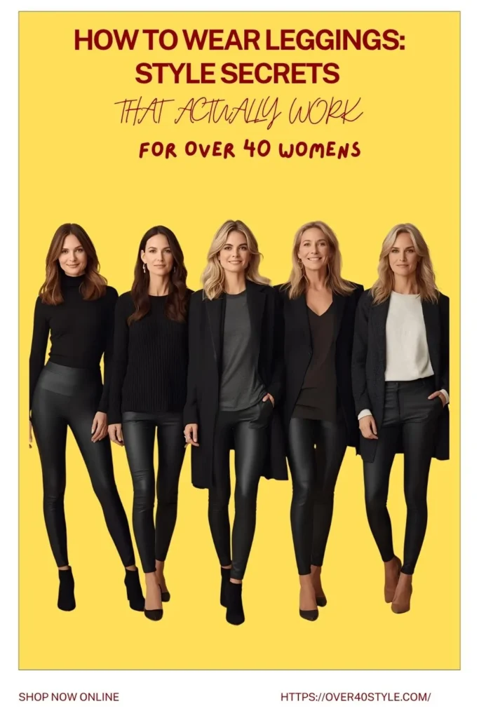 How to Wear Leggings Over 40: Style Secrets That Actually Work More Great Leggings Worth Trying