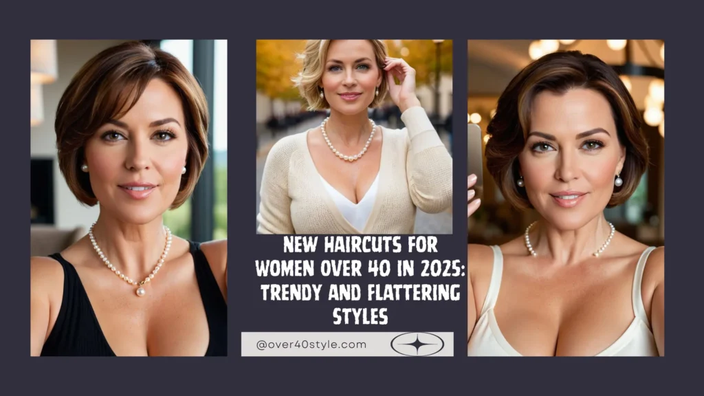 New Haircuts for Women Over 40 in 2025: Trendy and Flattering Styles