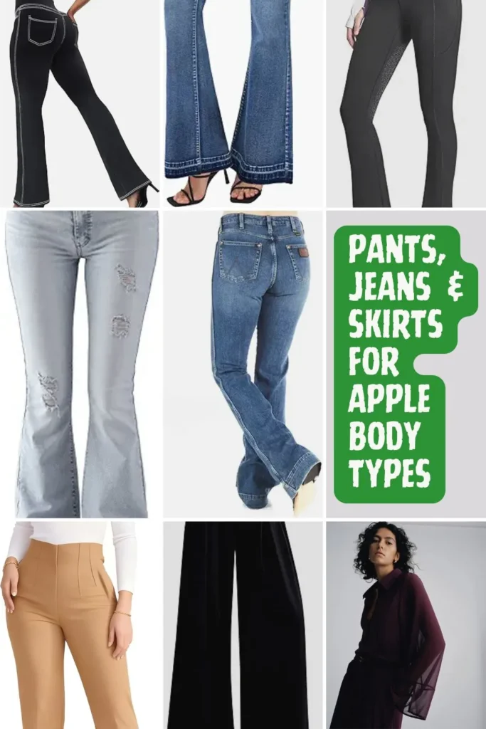 How to Dress an Apple Body Shape Over 40: The Ultimate Flattering Style Guide for Real Women Pants, Jeans & Skirts for Apple Body Types;2025 Favorites:
