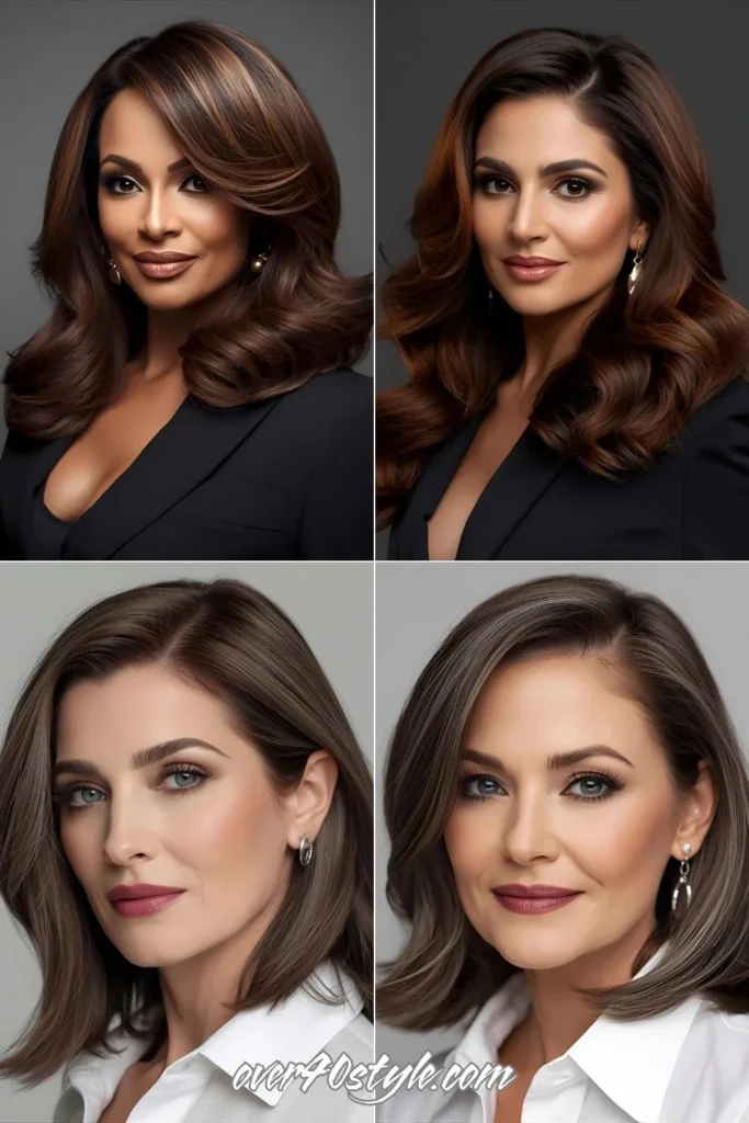 Deep Cocoa Hair Color: Why It’s the Perfect Shade for Timeless Elegance The Most Flattering Deep Cocoa Variations for Women Over 40
