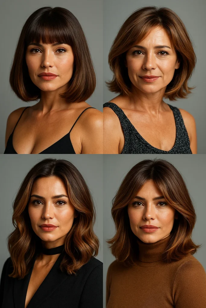 Mocha Brown Hair Color for Women Over 40: The Perfect Warm Brunette Shade in 2025 Why Mocha Brown Flatters Mature Skin Tones (Color Science Explained)