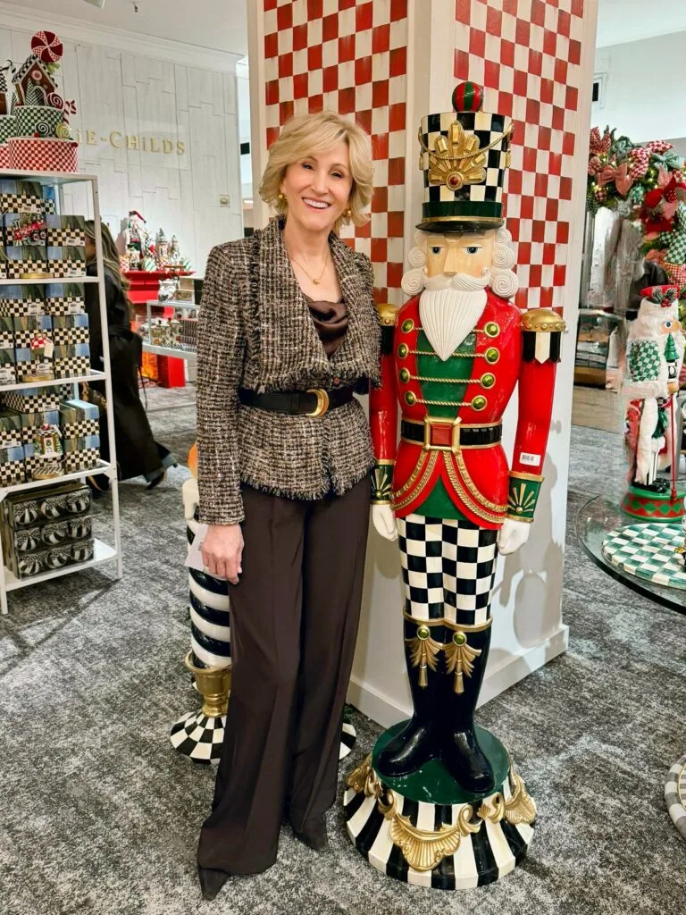 plum-wide-leg-pants-tweed-jacket