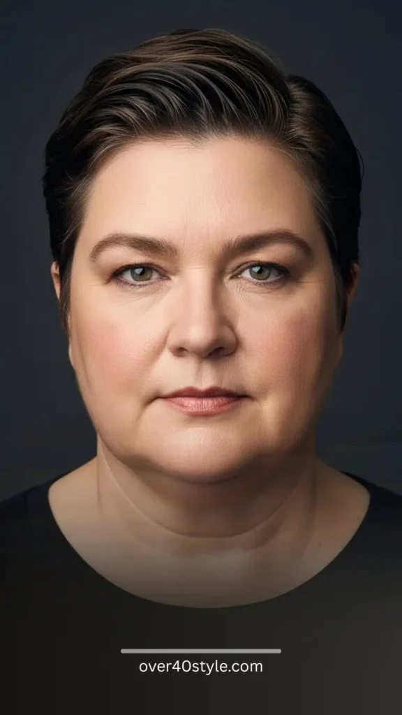 Why These Haircuts Work So Well for Chubby Faces Over 40 - Over40Style