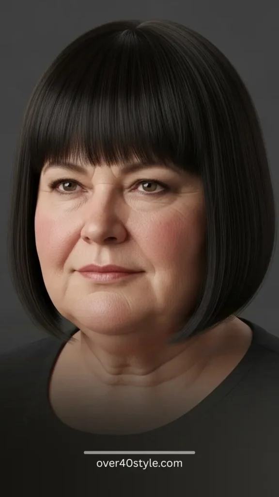 Why These Haircuts Work So Well for Chubby Faces Over 40 - Over40Style