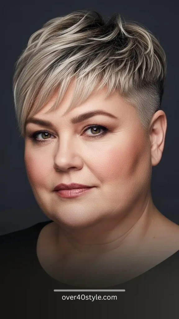 Why These Haircuts Work So Well for Chubby Faces Over 40 - Over40Style