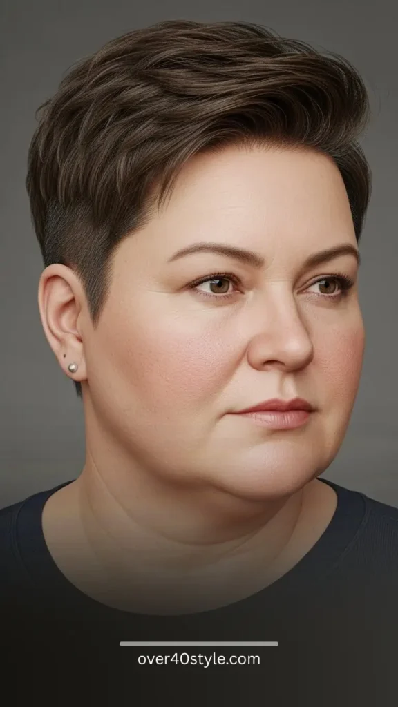 Why These Haircuts Work So Well for Chubby Faces Over 40 - Over40Style