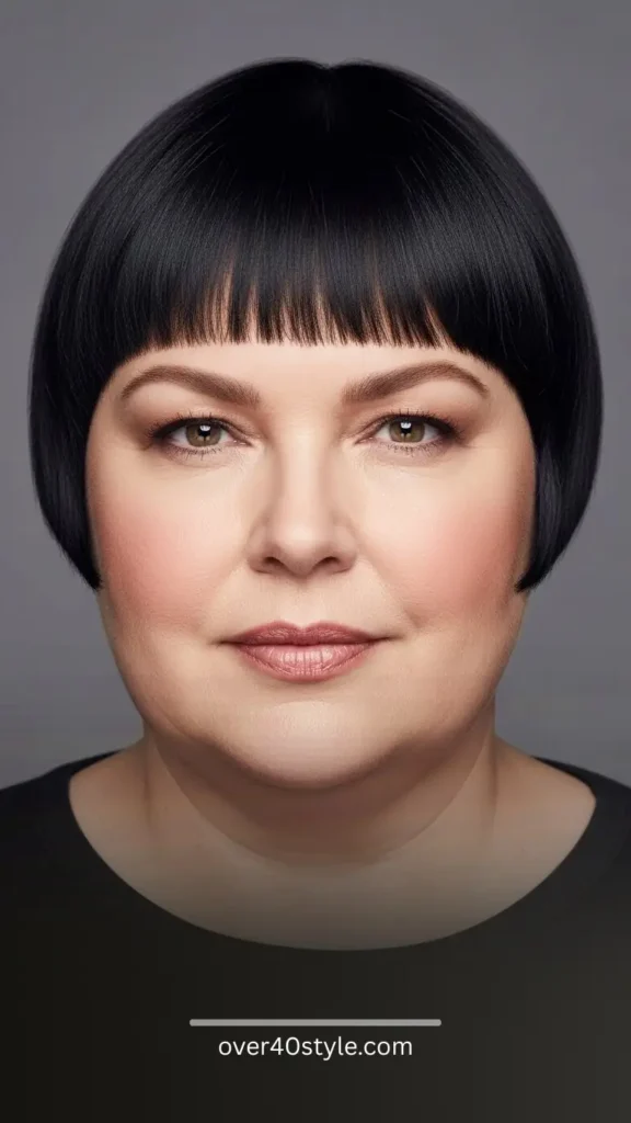 Why These Haircuts Work So Well for Chubby Faces Over 40 - Over40Style