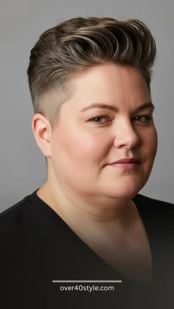 Why These Haircuts Work So Well for Chubby Faces Over 40 - Over40Style